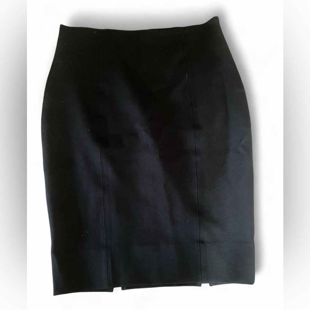 SPANX perfect black Knee-Length Pencil Skirt size large